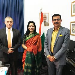 Director of KH India with Indian Ambassedor of Jordan